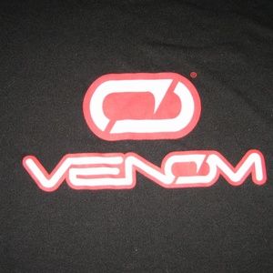 Men's VENOM Battery/Charger Logo Black T-Shirt, XL
